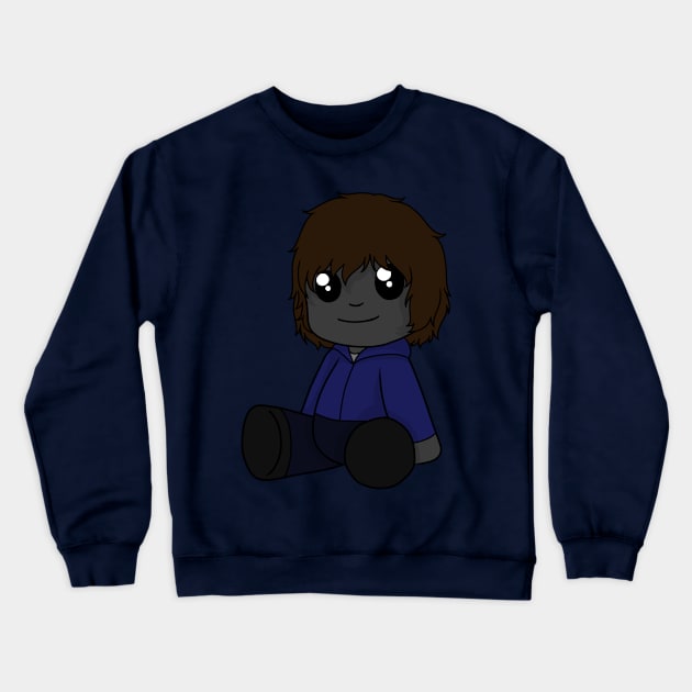 eyeless jack doll chibi Crewneck Sweatshirt by LillyTheChibi